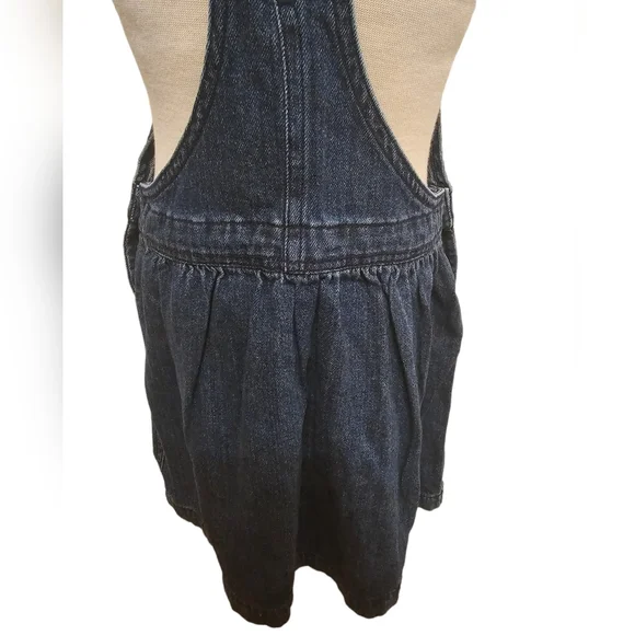EUC | Chaps | Girl | Overalls Denim Blue Jean Dress Adjustable Straps | Size: 6 - Picture 9 of 16